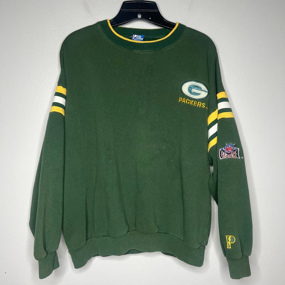 Vintage Green Bay Packers Pullover Sweatshirt Crewneck XL 90s NFL Football‎ Logo